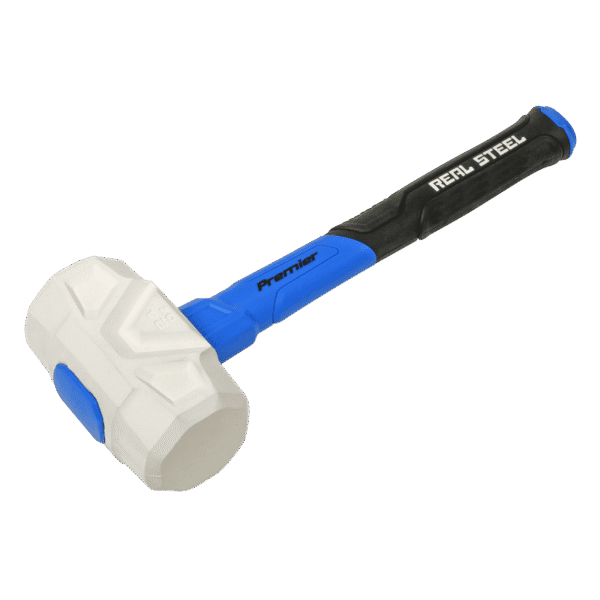 Premier Rubber Mallet with Fibreglass Shaft & Graphite Core 24oz