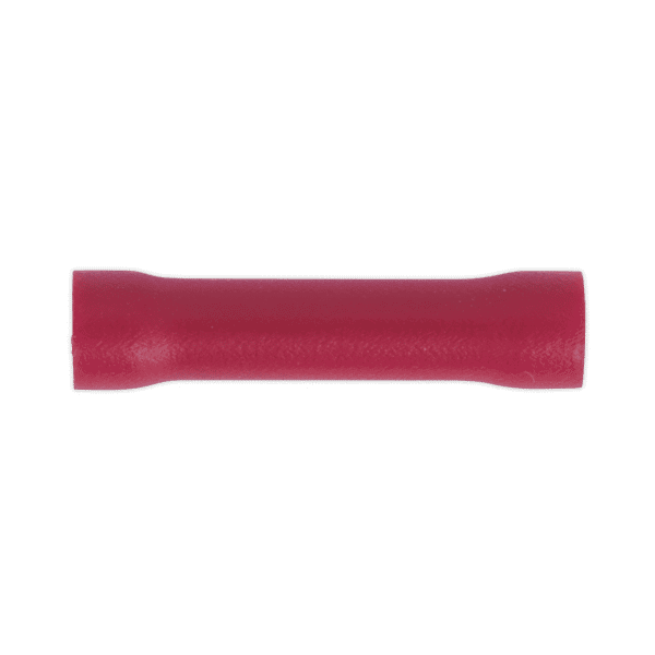 Butt Connector Terminal 3.3mm, Red - Pack of 100