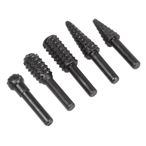 Rotary Burr Rasp Drill Bit Set 5pc