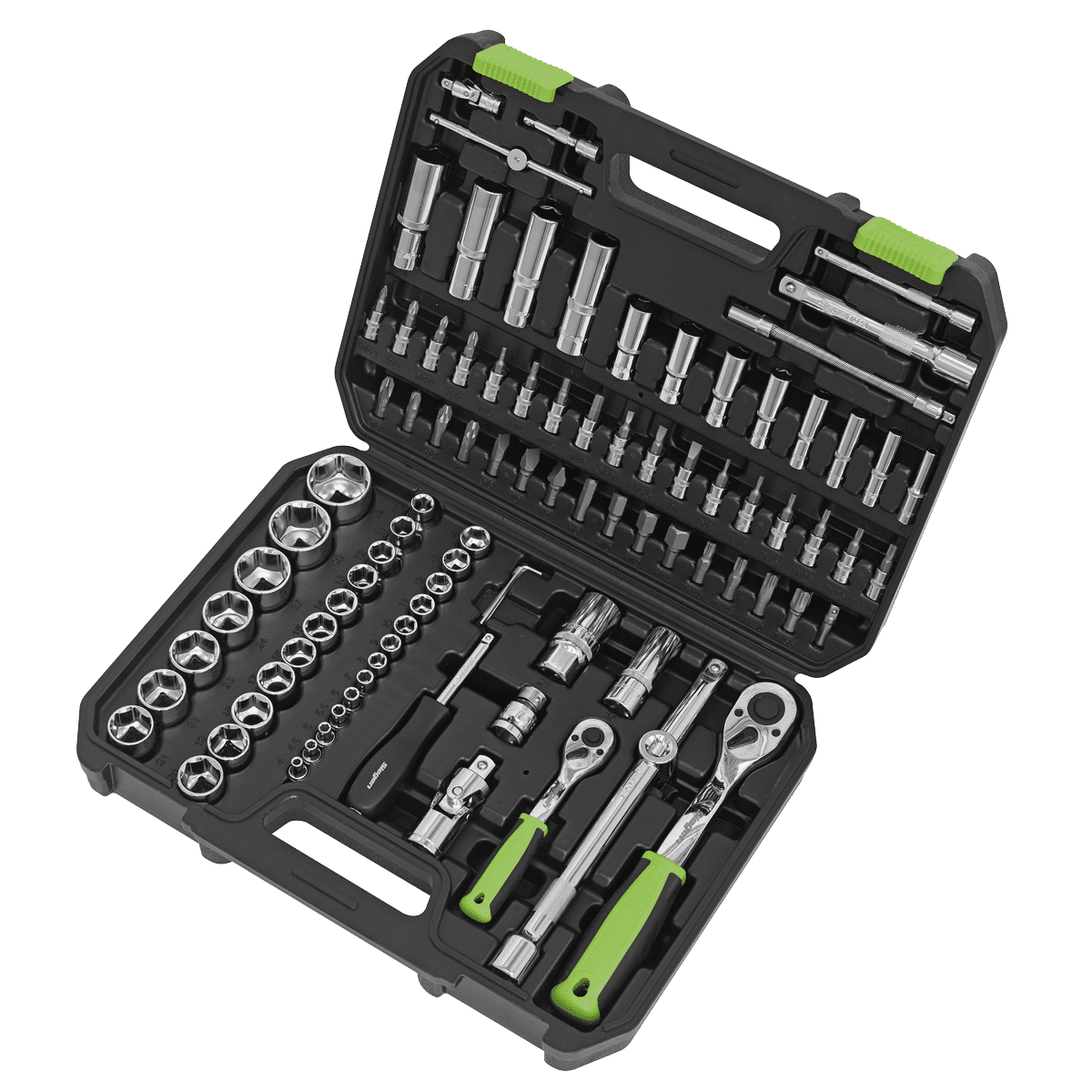 Siegen Socket Set 1/4" & 1/2"Sq Drive 94pc - Image 2