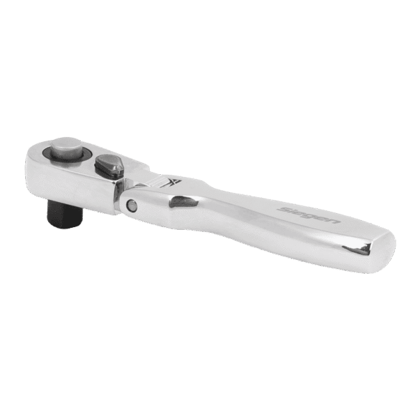 Siegen Micro Flexi-Head Ratchet Wrench 1/4"Sq Drive
