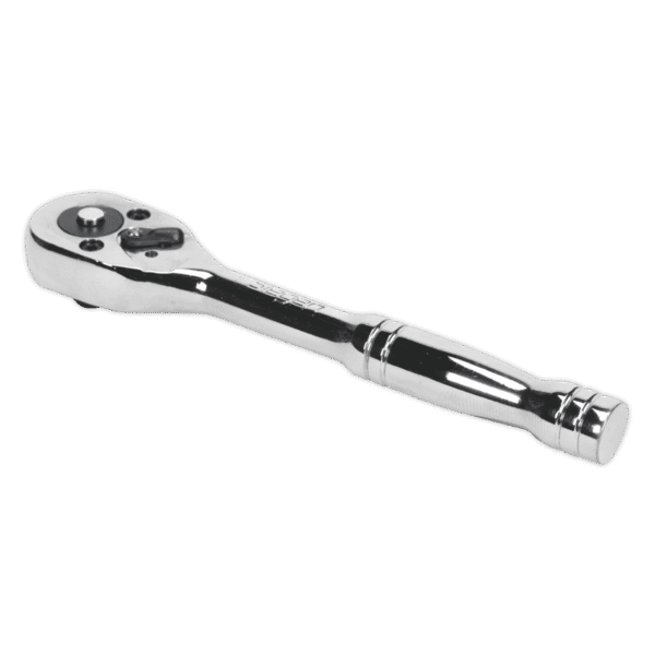 Siegen Pear-Head Ratchet Wrench with Flip Reverse 1/4"Sq Drive