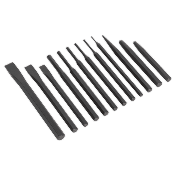 Siegen Punch & Chisel Set 12pc