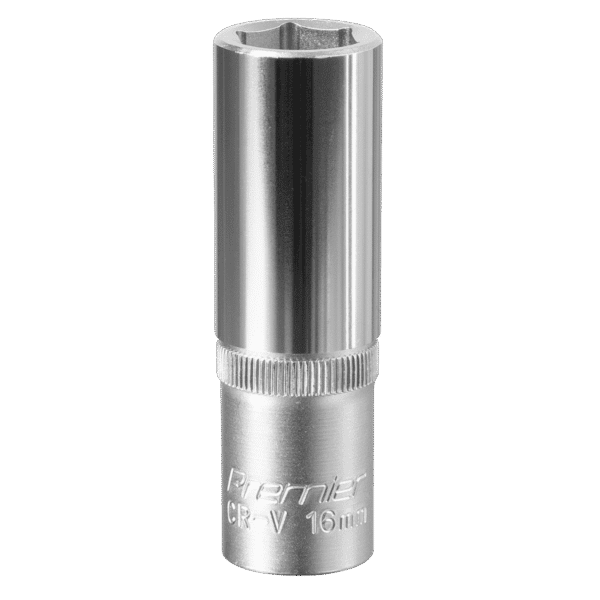 Premier Deep Socket 1/2"Sq Drive 16mm