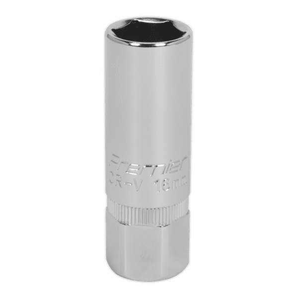 Premier Spark Plug Socket 1/2"Sq Drive 16mm