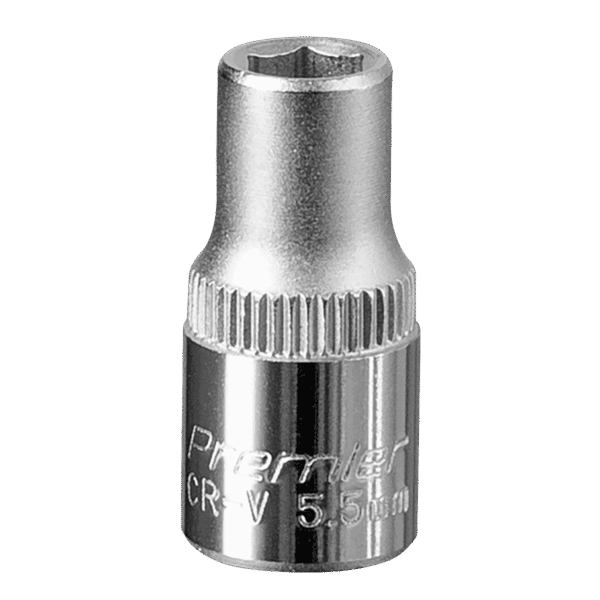 Premier Socket 1/4"Sq Drive 5.5mm