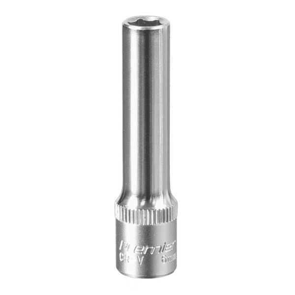 Premier Deep Socket 1/4"Sq Drive 6mm