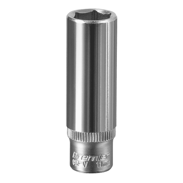 Premier Deep Socket 1/4"Sq Drive 11mm