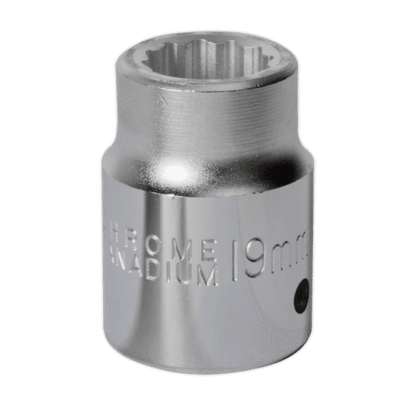 Premier Socket 3/4"Sq Drive 19mm