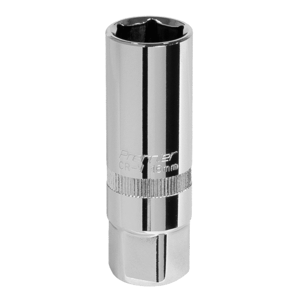 Premier Spark Plug Socket 3/8"Sq Drive 16mm