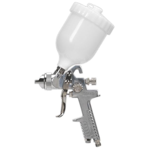 Siegen General-Purpose Gravity Feed Spray Gun 1.4mm Set-Up