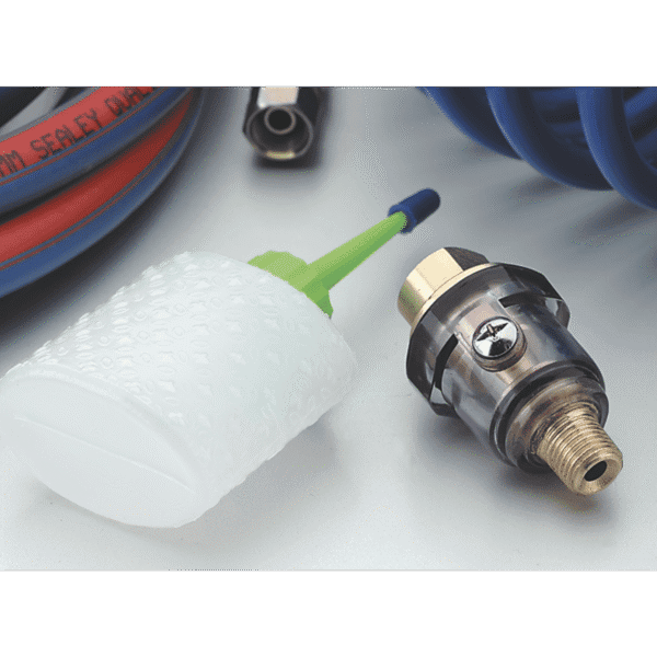 Mini In-Line Air Tool Oiler with Filler 1/4"BSP