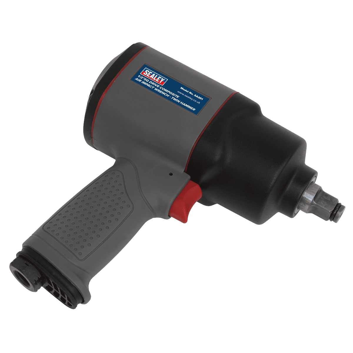 Composite Twin Hammer Air Impact Wrench 1/2"Sq Drive - Image 5