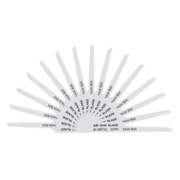 94.5mm HSS Air Saw Blade 24tpi - Pack of 15