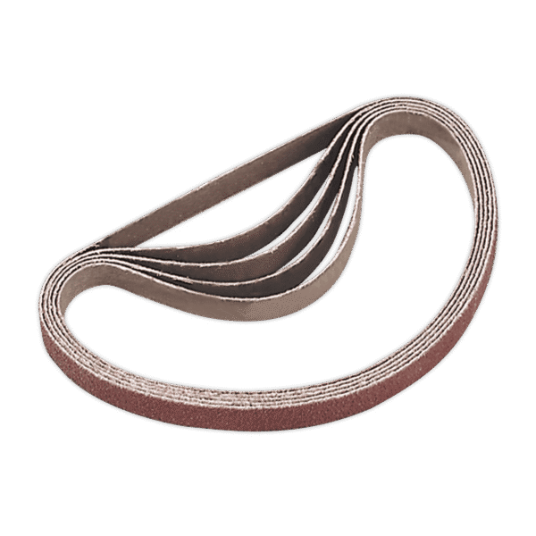 10 x 330mm Sanding Belt 60Grit - Pack of 5