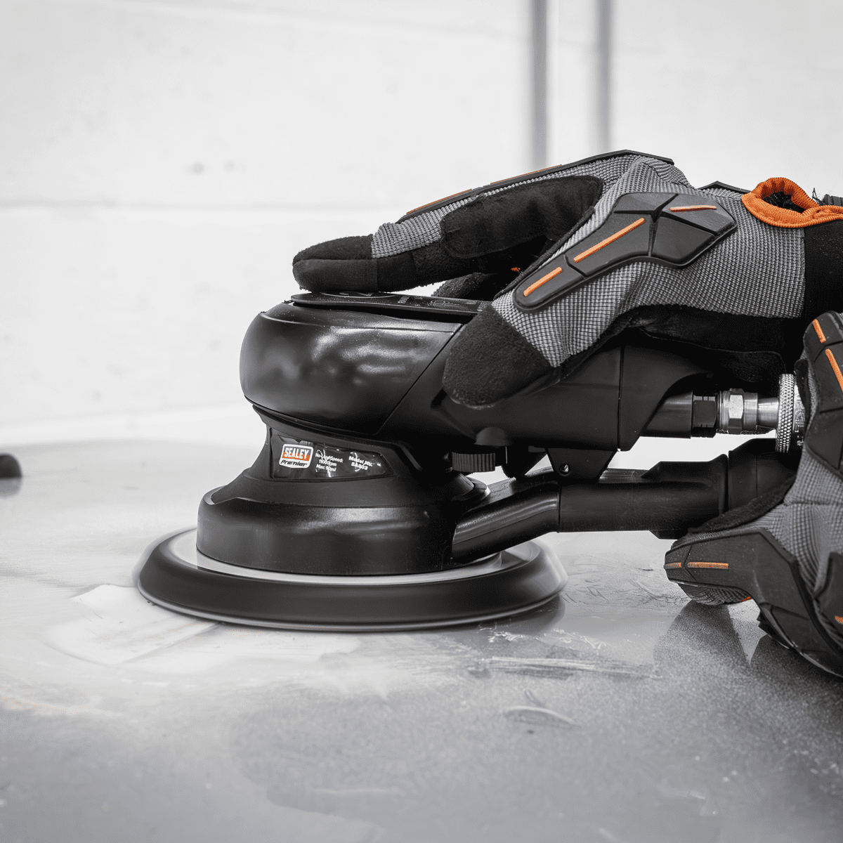 Air Palm Orbital Sander Ø150mm Dust-Free - Image 8