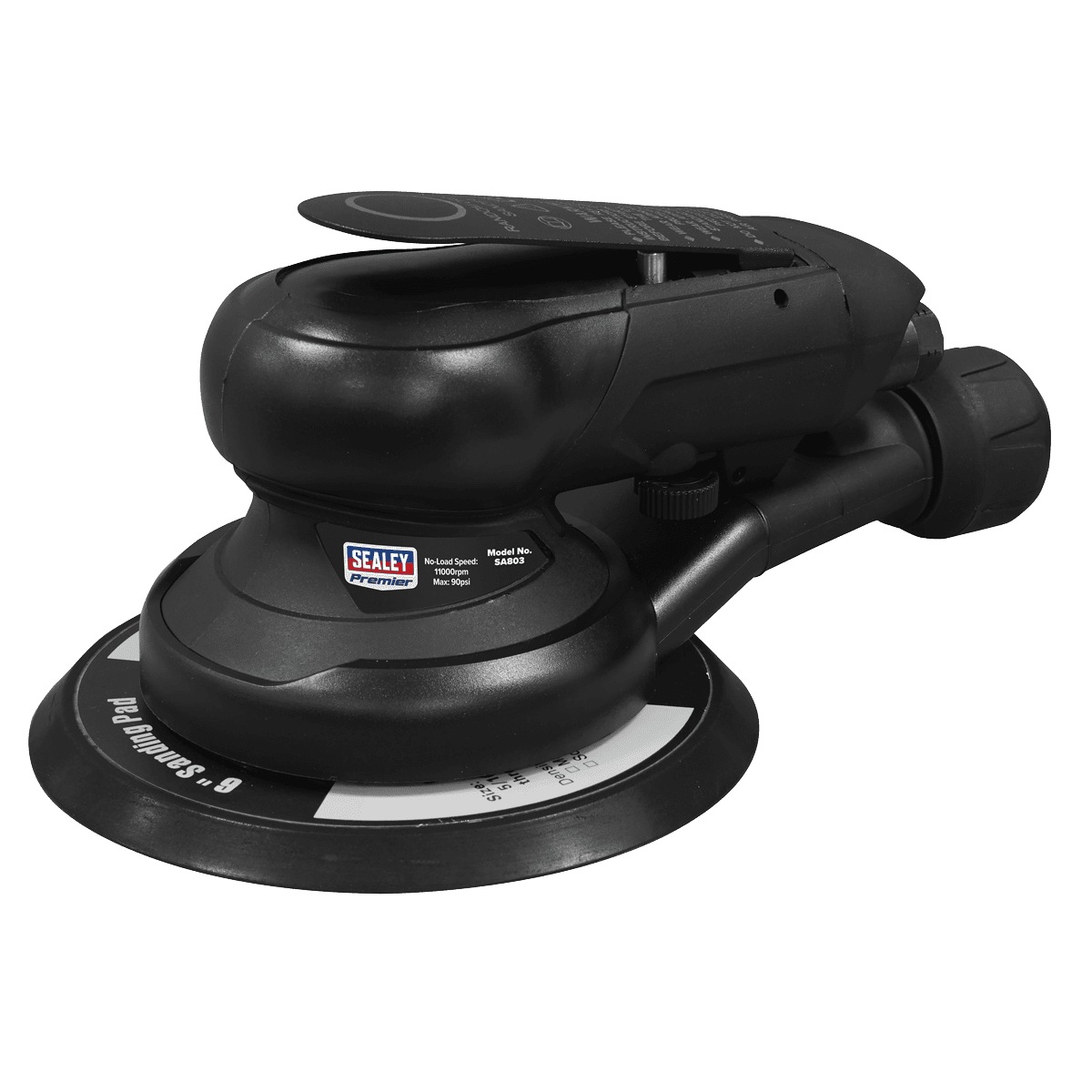 Air Palm Orbital Sander Ø150mm Dust-Free - Image 11