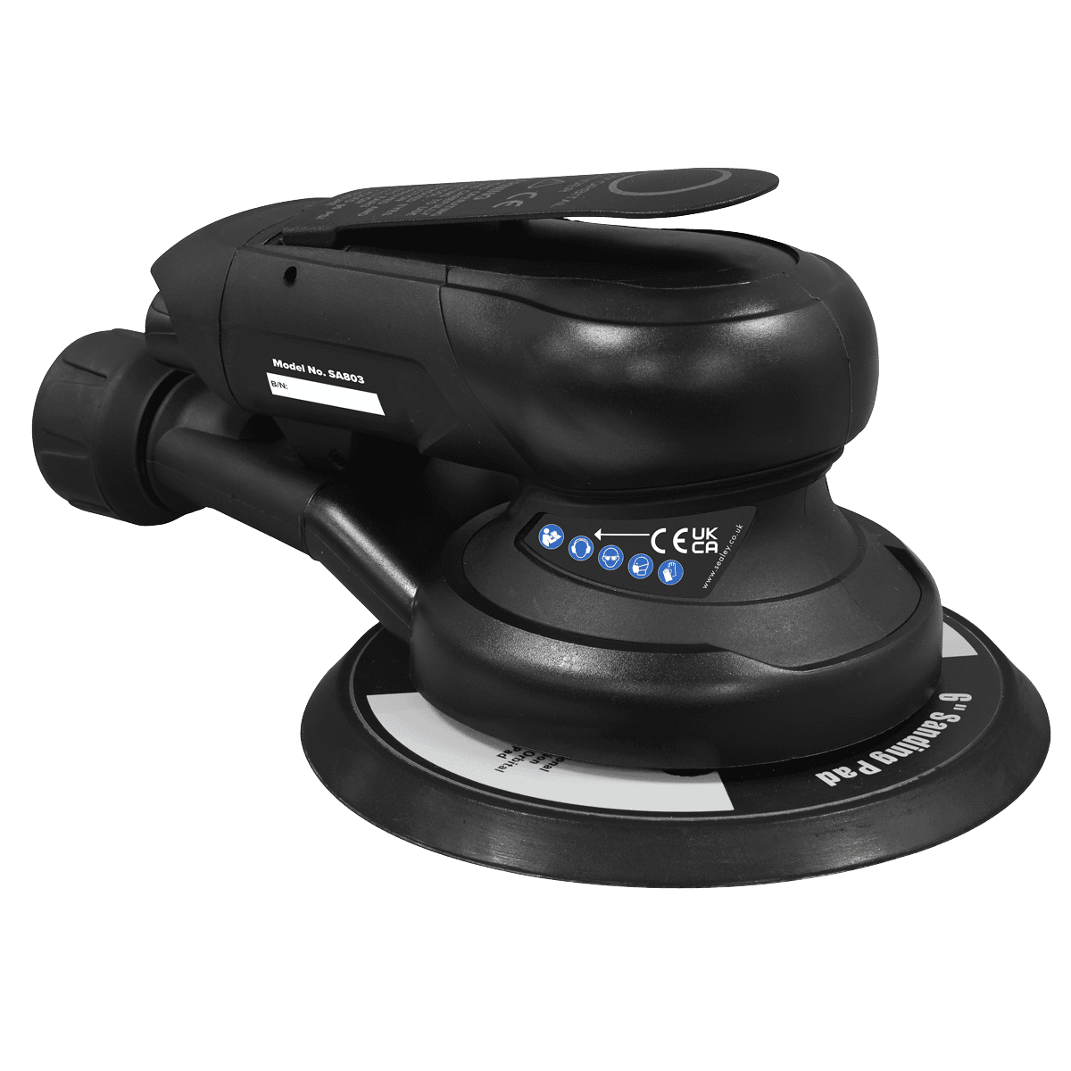 Air Palm Orbital Sander Ø150mm Dust-Free