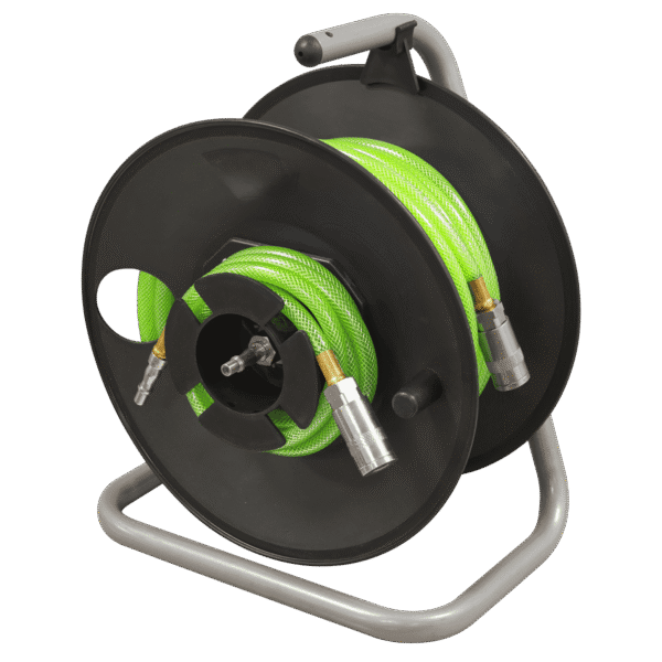 20m Portable Manual Air Hose Reel 6mm ID