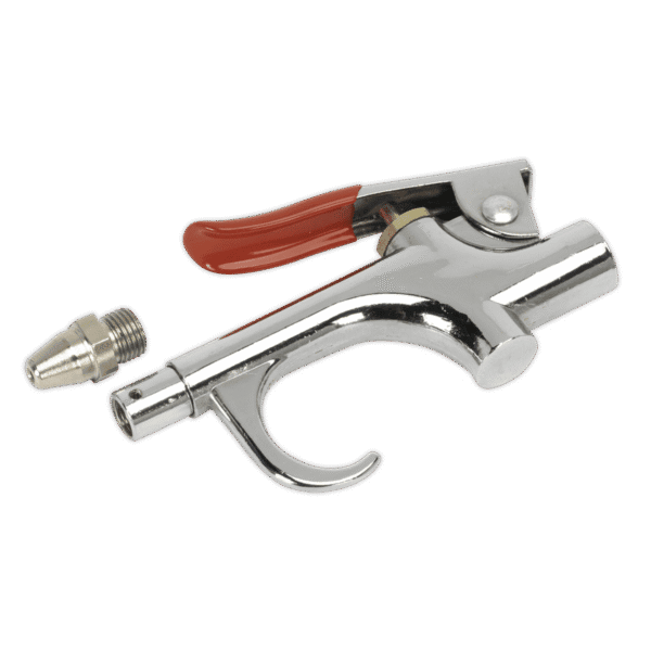 Palm Type Air Blow Gun with 1/4"BSP Air Inlet & Safety Nozzle
