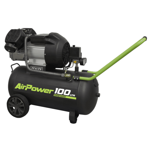 100L V-Twin Direct Drive Air Compressor 3hp