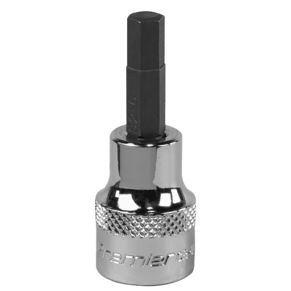 Premier Hex Socket Bit 3/8"Sq Drive 6mm
