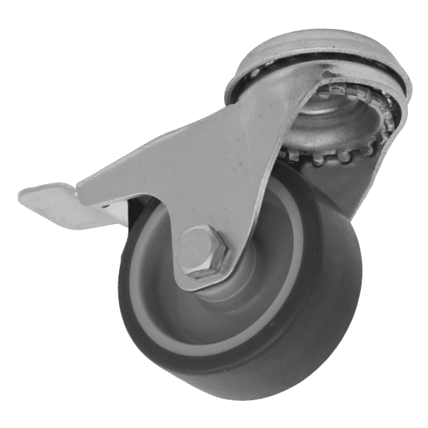 50mm Castor Wheel with Bolt Hole & Total Lock