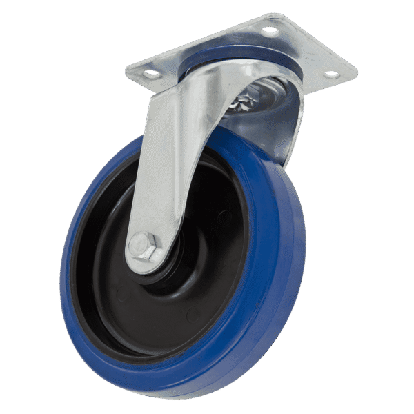 100mm Castor Wheel with Swivel Plate