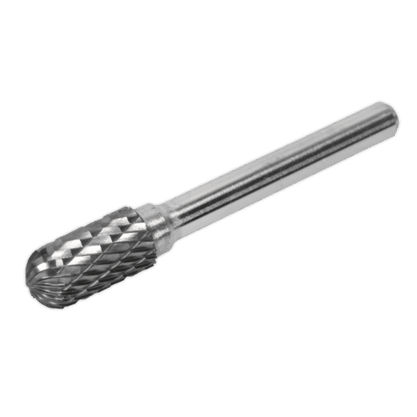 Cylindrical Ball Nose Tungsten Carbide Rotary Burr 10mm