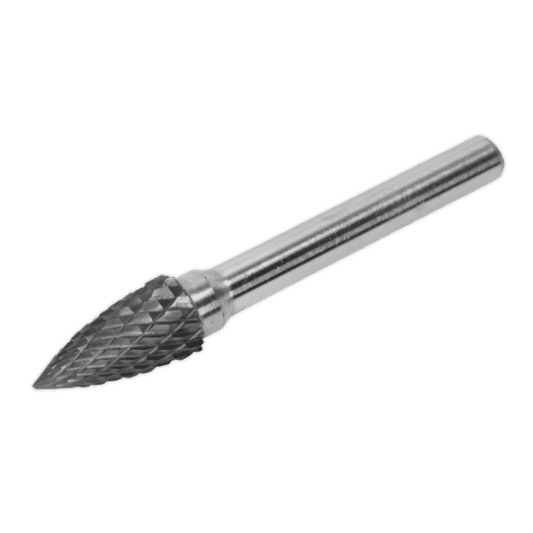 Arc Pointed Nose Tungsten Carbide Rotary Burr 10mm