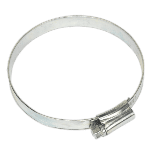 Zinc Plated Hose Clip 70-89mm - Pack of 10
