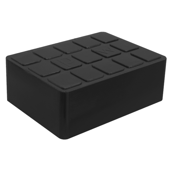 Rubber Support Block for Viking Jacking Beams 60mm