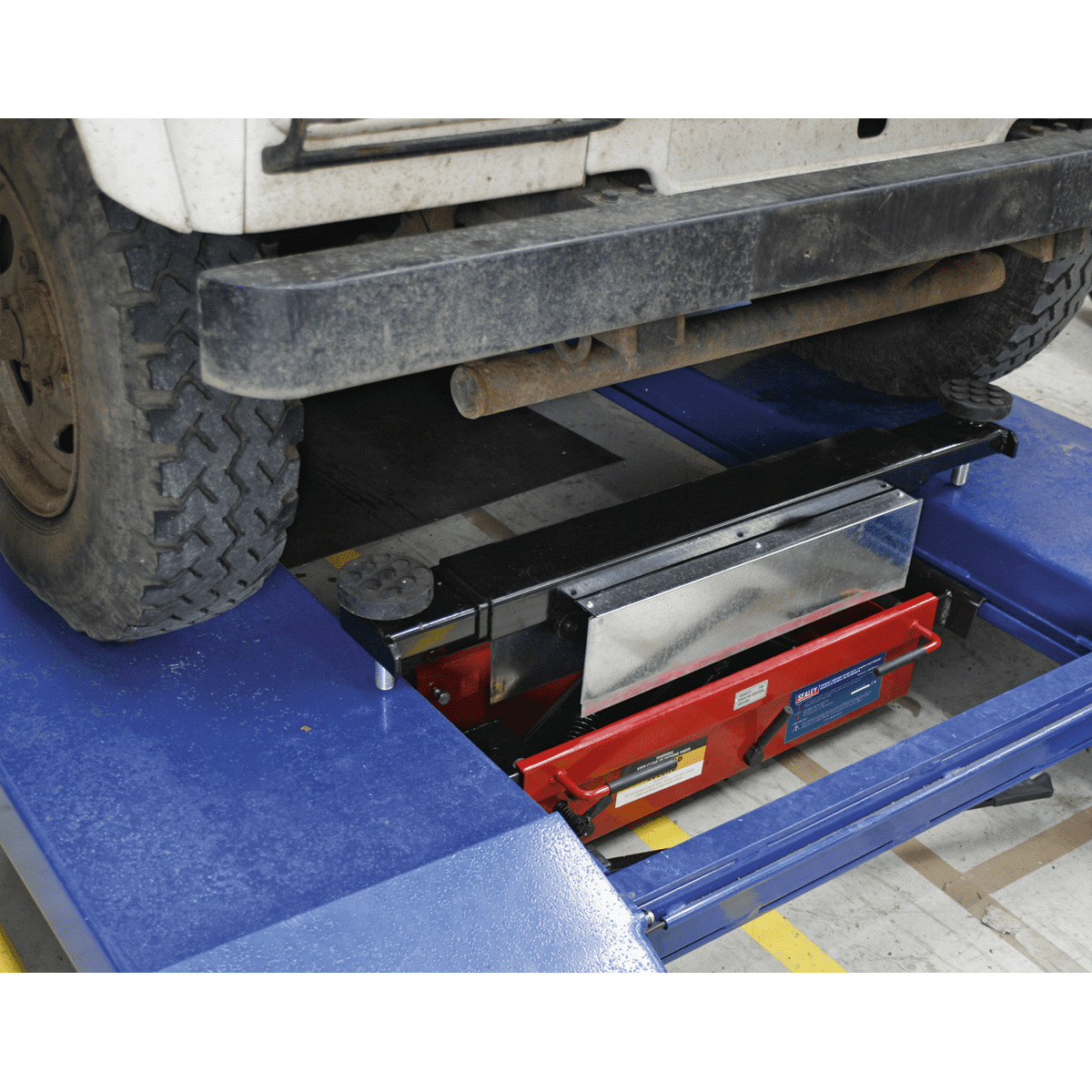 Jacking Beam 2 Tonne with Arm Extenders & Flat Roller Supports - Image 4