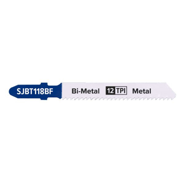 Jigsaw Blade for Metal 75mm 12tpi - Pack of 5