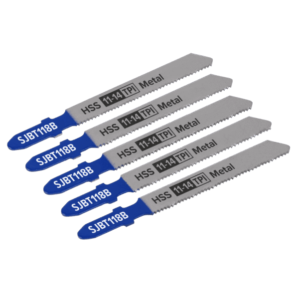 Jigsaw Blade for Metal 92mm 11-14tpi - Pack of 5