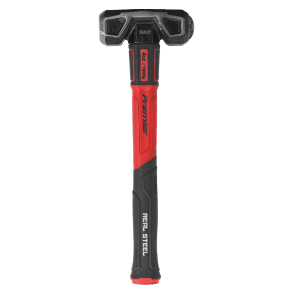 Premier Short Handle Sledge Hammer with Fibreglass Shaft 4lb