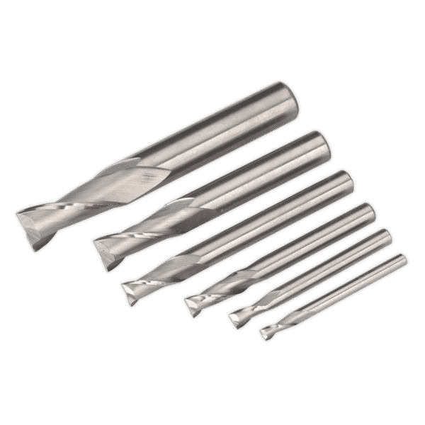 HSS End Mill Set MT2 3-10mm