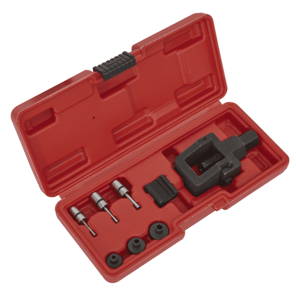 Heavy-Duty Motorcycle Chain Splitter & Riveting Tool Set