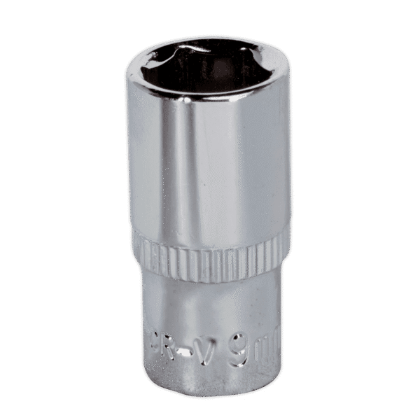 Premier Fully Polished Socket 1/4"Sq Drive 9mm