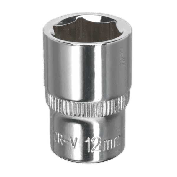 Premier Fully Polished Socket 1/4"Sq Drive 12mm