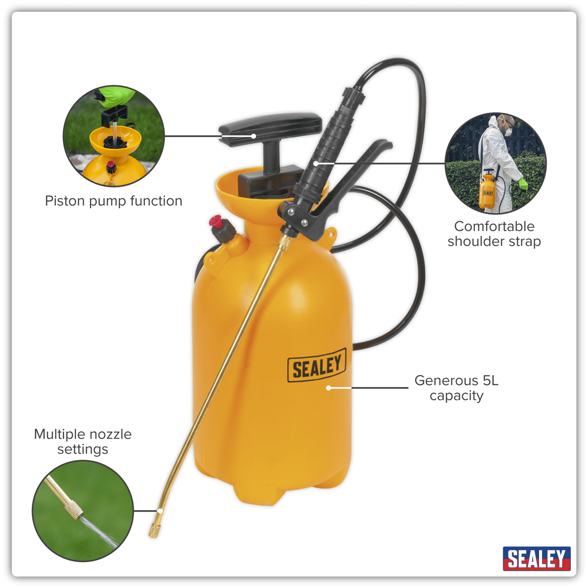 Pressure Sprayer 5L - Image 4