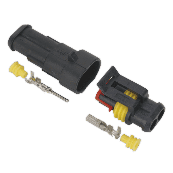 2-Way Superseal Male & Female Connector - 1 pair
