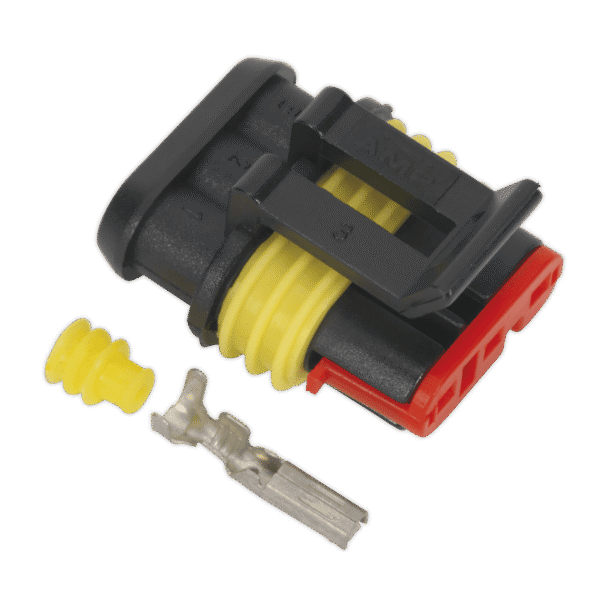 3-Way Superseal Female Connector - Pack of 5