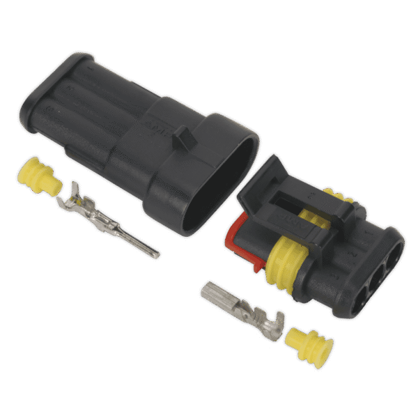3-Way Superseal Male & Female Connector