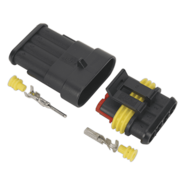4-Way Superseal Male & Female Connector