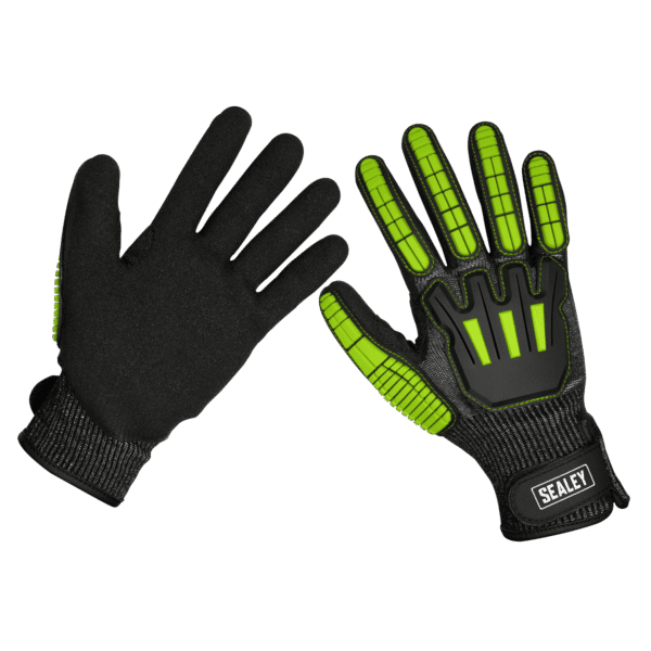 Cut & Impact Resistant Gloves, X-Large - Pair