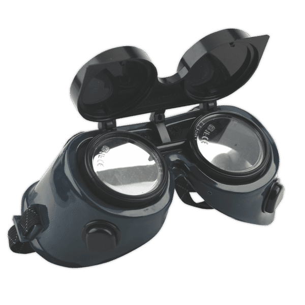 Gas Welding Goggles with Flip-Up Lenses