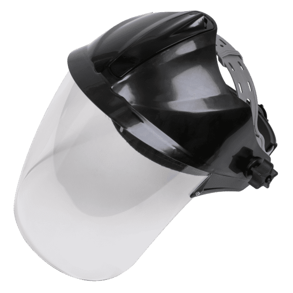 Worksafe® Deluxe Brow Guard with Aspherical Polycarbonate Full Face Shield