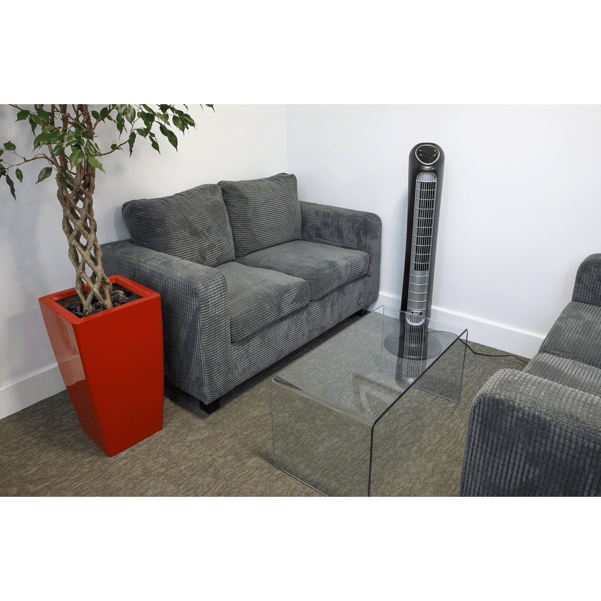 43" Quiet High Performance Oscillating Tower Fan 230V - Image 6