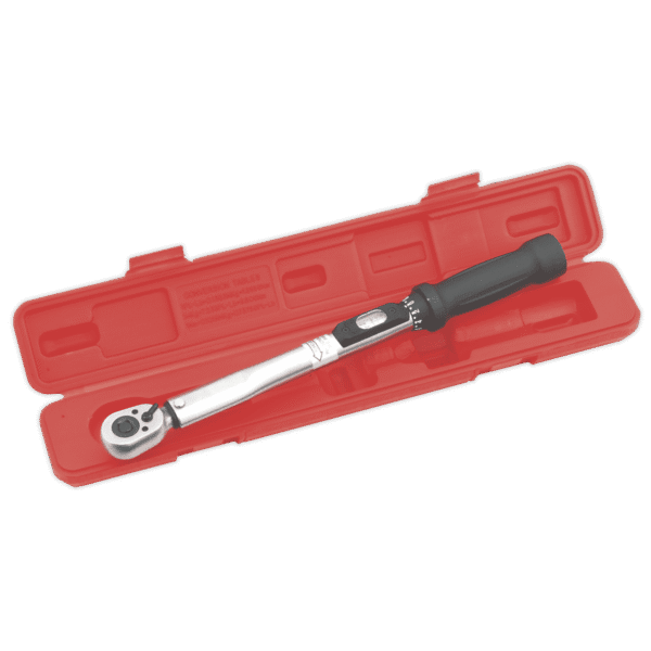 Premier Calibrated Locking Micrometer Style Torque Wrench 3/8"Sq Drive10-110Nm